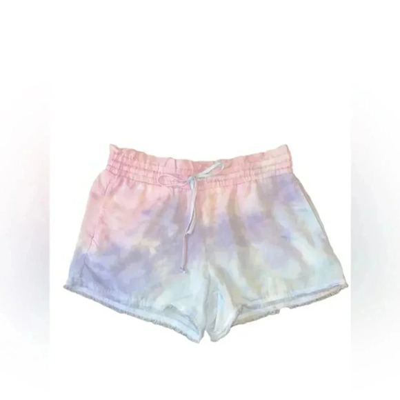 Cloth & Stone Tie dye Drawstring Shorts | Small - Picture 2 of 6